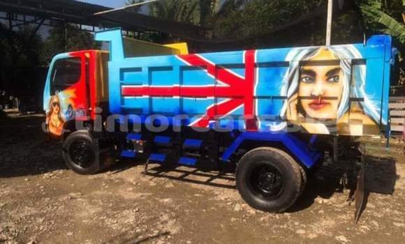 Buy Used Toyota DA Blue Truck in Atabae in Bobonaro