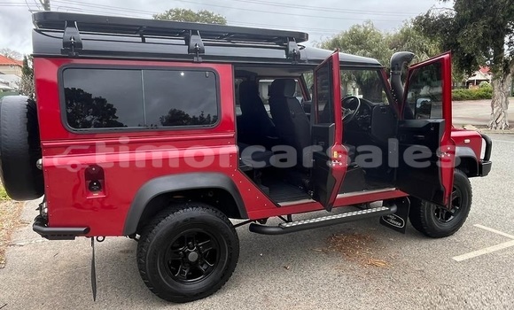 Buy Used Land Rover Defender Red Car in Dili in Dili Buy Used Land Rover Defender Red Car in Dili in Dili