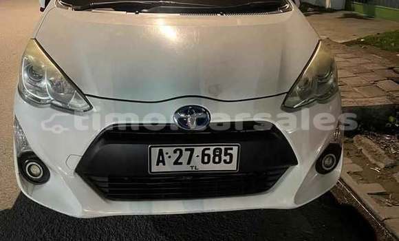 Buy Used Toyota Aqua White Car in Dili in Dili