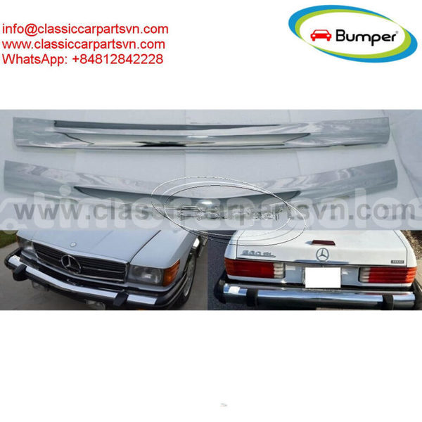 Big with watermark mercedes r107 c107 sl slc us style bumpers 1